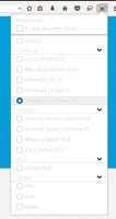 User Agent Switcher configurazione per poter utilizzare TimVision