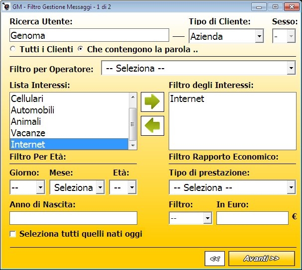 marketing gratis, Telefonia