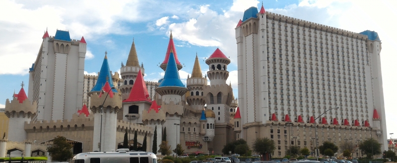 Hotel Excalibur Las Vegas, Viaggiare