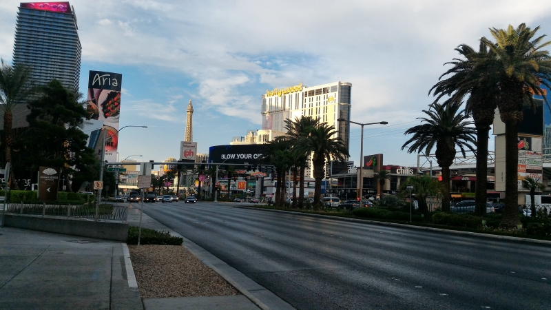 Las Vegas - Strip strada principale, Viaggiare