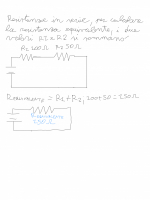 Formula per il calcolo delle resistenze in serie